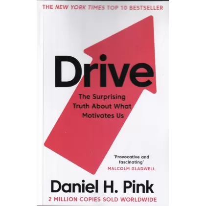 کتاب Drive: The Surprising Truth about What Motivates Us انگیزه: انگیزه‌هایی که ما را به جلو می‌برد