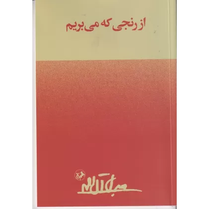 کتاب از رنجی که می بریم