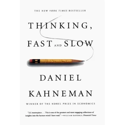 کتاب THINKING,FAST AND SLOW:تفکر سریع و آهسته (زبان اصلی،انگلیسی)