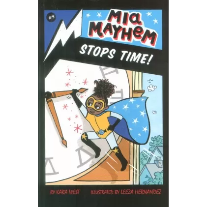 کتاب MIA MAYHEM STOPS TIME! 5:ماجراهای میا 5 (توقف زمان)،(زبان اصلی،انگلیسی)