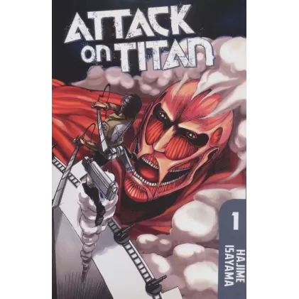 کتاب مانگا 1 (ATTACK ON TITAN:حمله به تایتان)،(کمیک استریپ)،(زبان اصلی،انگلیسی)