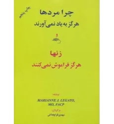 کتاب چرا مردها هرگز به یاد نمی آورند و زنها هرگز فراموش نمی کنند