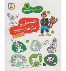 کتاب قصه های حسنی 7 (حسنی و دزدهای سیب و 13 قصه ی دیگر)