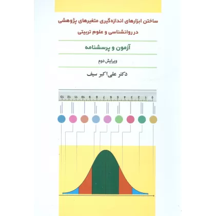 کتاب ساختن ابزارهای اندازه گیری متغیرهای پژوهشی در روانشناسی و علوم تربیتی (آزمون و پرسشنامه)