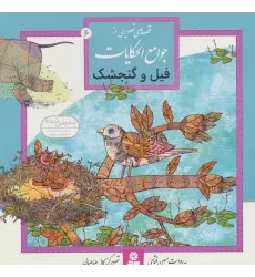 کتاب قصه های تصویری از جوامع الحکایات 6 (فیل و گنجشک)،(گلاسه)