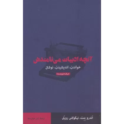 کتاب آنچه ادبیات می نامندش (خواندن،اندیشیدن،نوشتن)،(هنر،ادبیات،فلسفه31)