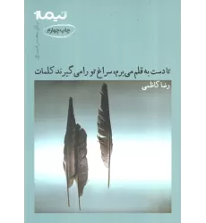 کتاب تا دست به قلم می برم،سراغ تو را می گیرند کلمات (پازل شعر امروز 6)