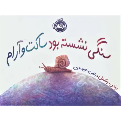 کتاب سنگی نشسته بود ساکت و آرام (گلاسه)