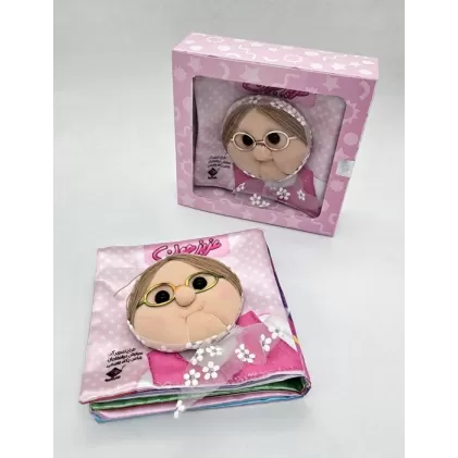کتاب پارچه ای عزیز جون (2زبانه،باجعبه)