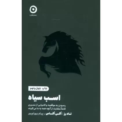 کتاب اسب سیاه (رسیدن به موفقیت و کامیابی از مسیری کاملا متفاوت از آنچه همه به ما می گویند)