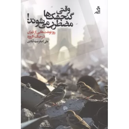 کتاب وقتی گنجشک ها مضطرب می شوند! (روزنوشت هایی از تهران در جنگ 40 روزه)