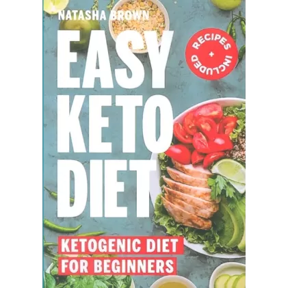 کتاب EASY KETO DIET:رژیم کتوژنیک آسان (زبان اصلی،انگلیسی)
