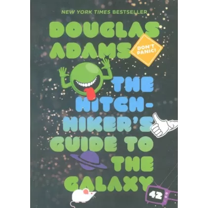 کتاب THE HITCHHIKERS GUIDE TO THE GALAXY:راهنمای کهکشان (زبان اصلی،انگلیسی)
