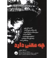 کتاب چه معنی دارد که دسته ای توی یک مملکت دور افتاده، سرباز مملکت شما را بگیرند ...