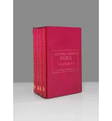 کتاب متریا مدیکا پیورا (MATERIA MEDICA PURA VOLUME 1-4)،(انگلیسی)،(تک زبانه،4جلدی،باقاب)
