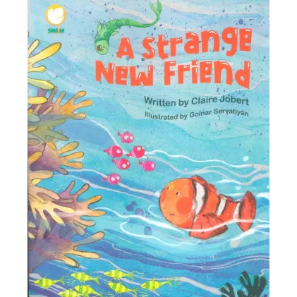 کتاب A strange New Friend:دوست عجیب (انگلیسی)،(گلاسه)