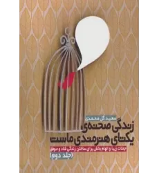 کتاب زندگی صحنه ی یکتای هنرمندی ماست 2 (جملات زیبا و الهام بخش برای ساختن زندگی شاد و موفق)