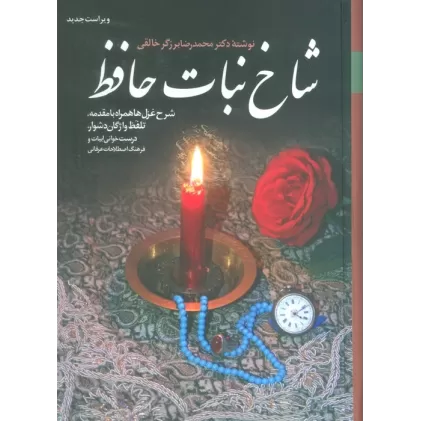 کتاب شاخ نبات حافظ (شرح غزل ها همراه با مقدمه،تلفظ واژگان دشوار،درست خوانی ابیات و فرهنگ اصطلاحات عرفانی)